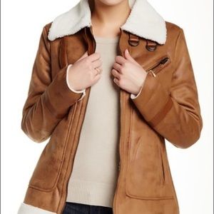 Rachel Roy Faux Suede Coat